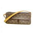 Louis Vuitton Shoulder Bag Monogram Viva Cite MM Brown