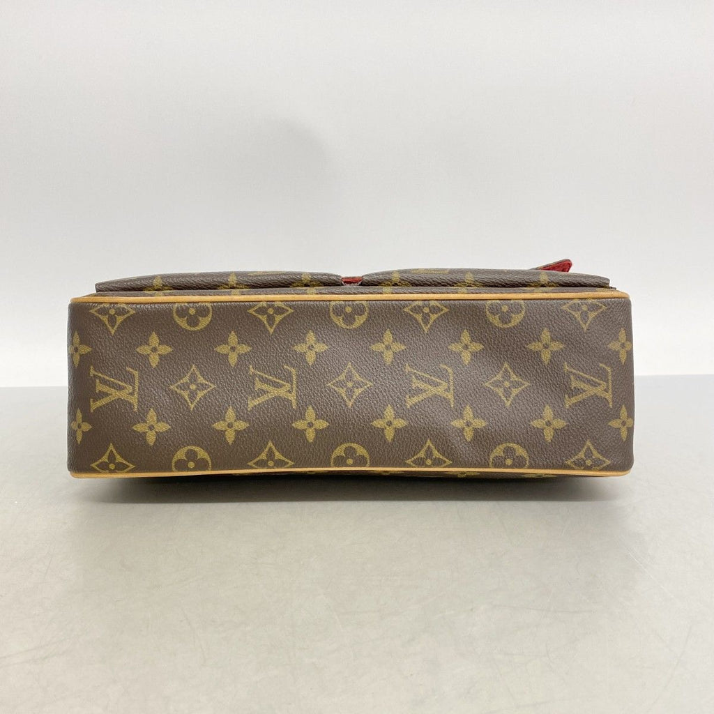 Louis Vuitton Shoulder Bag Monogram Viva Cite MM Brown — view 3