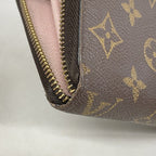 Louis Vuitton Wallet Monogram Zippy Rose Velours — view 5