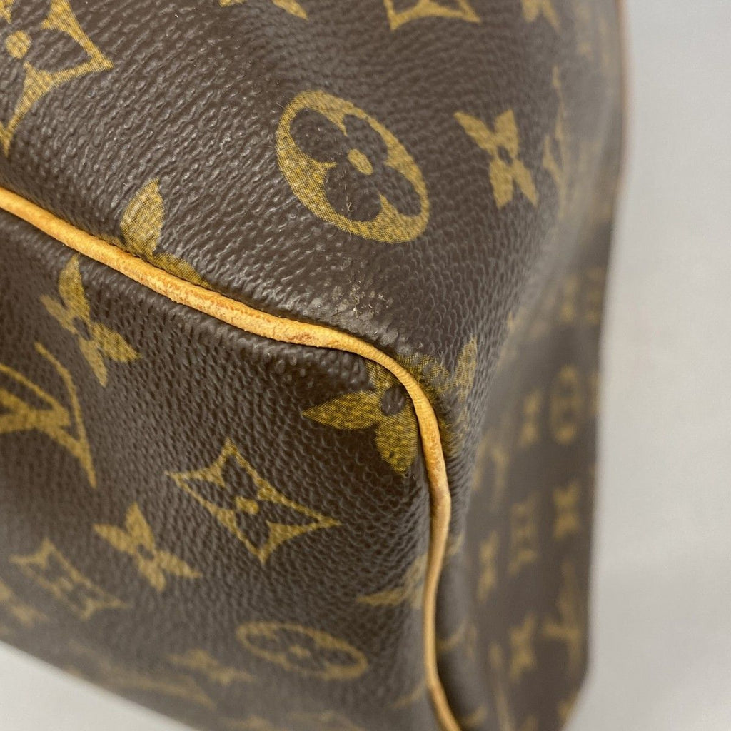 Louis Vuitton Boston Bag Monogram Keepall 50 Brown — view 8