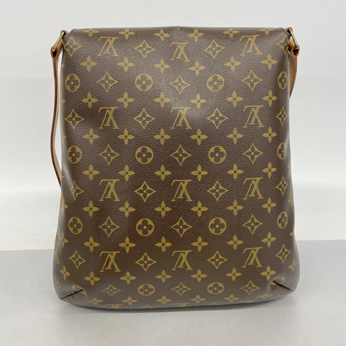 Louis Vuitton Shoulder Bag Monogram Musette Brown — view 9