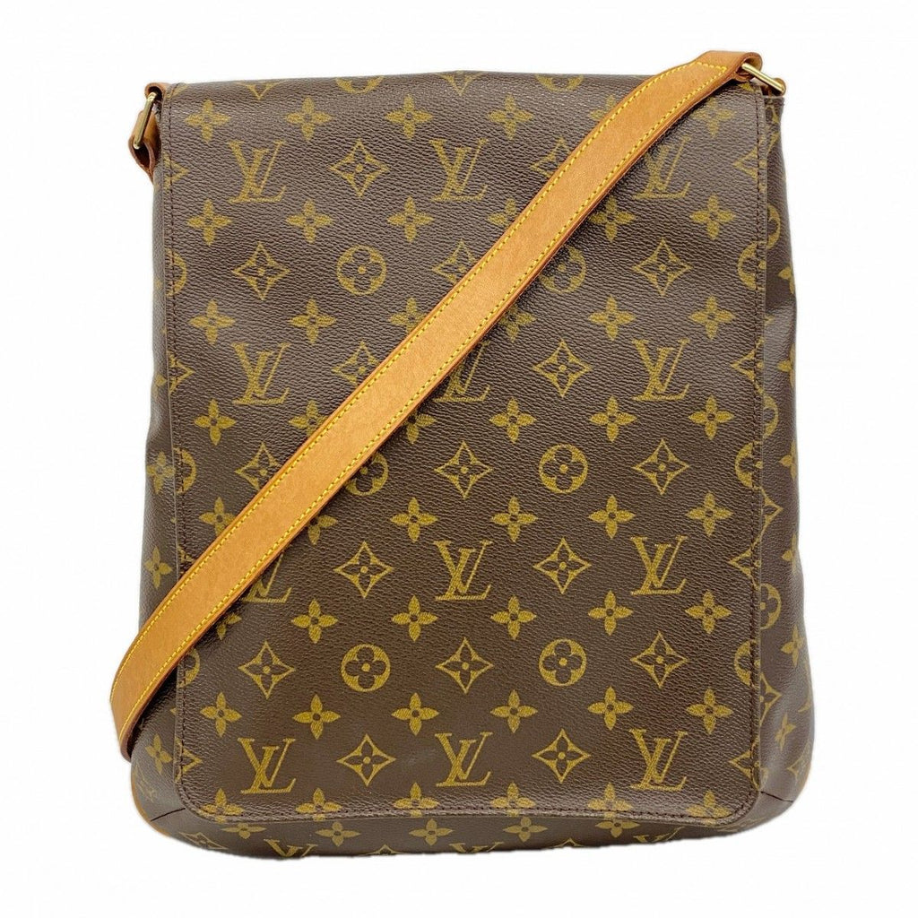Louis Vuitton Shoulder Bag Monogram Musette Brown