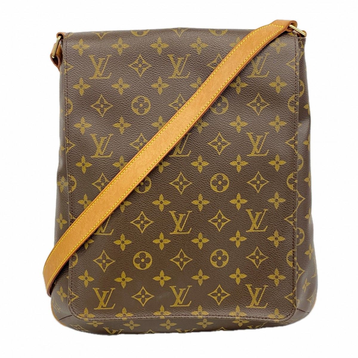 Louis Vuitton Shoulder Bag Monogram Musette Brown