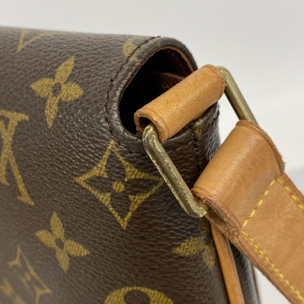Louis Vuitton Shoulder Bag Monogram Musette Brown — view 7