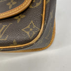 Louis Vuitton Shoulder Bag Monogram Sologne Brown — view 6