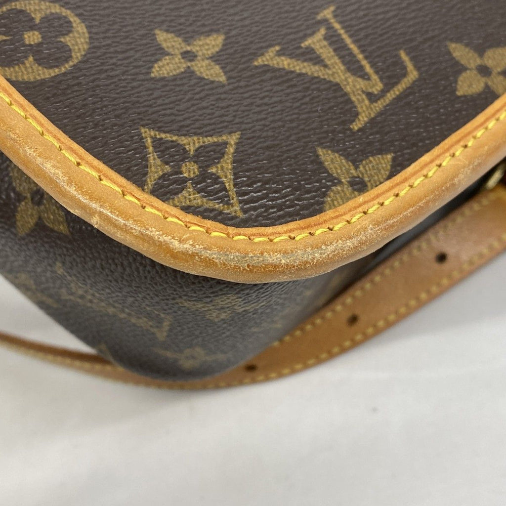 Louis Vuitton Shoulder Bag Monogram Sologne Brown — view 7