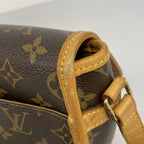 Louis Vuitton Shoulder Bag Monogram Sologne Brown — view 8