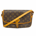 Louis Vuitton Shoulder Bag Monogram Sologne Brown