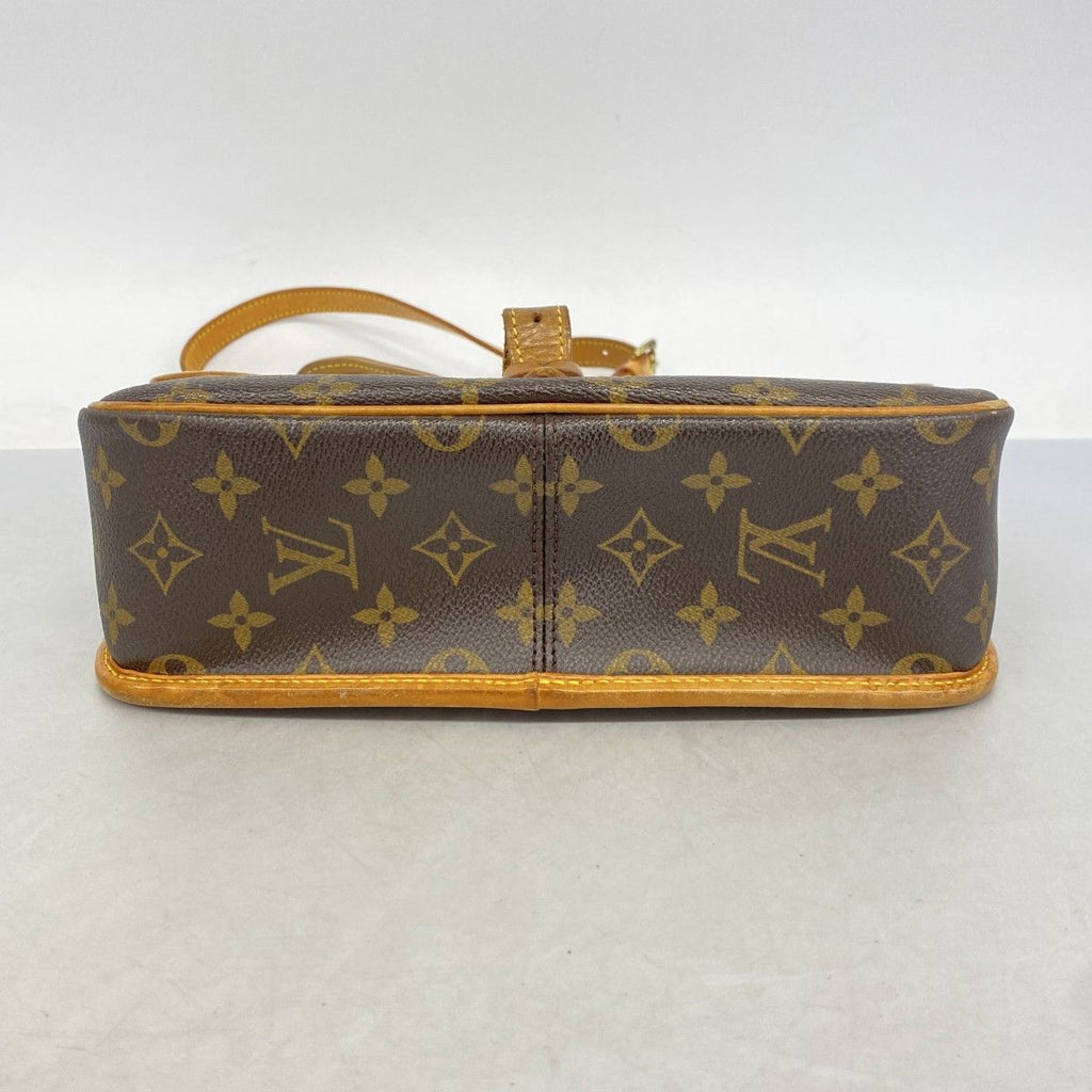 Louis Vuitton Shoulder Bag Monogram Sologne Brown — view 3