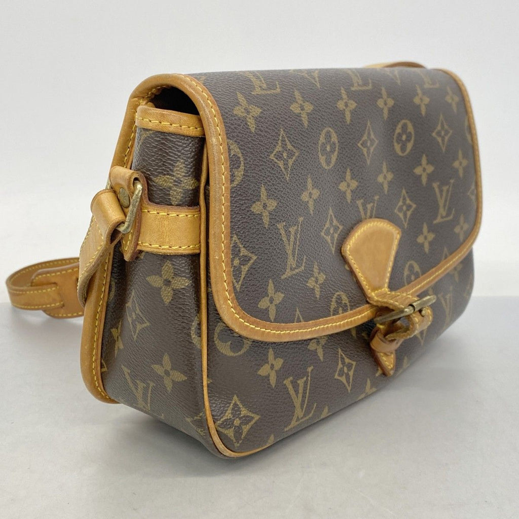Louis Vuitton Shoulder Bag Monogram Sologne Brown — view 2