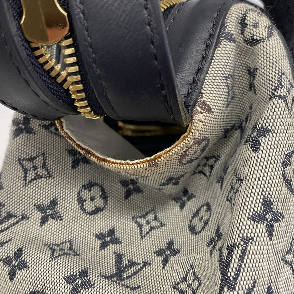 Louis Vuitton Handbag Monogram Mini Josephine PM Blue 2-Way — view 8
