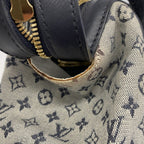 Louis Vuitton Handbag Monogram Mini Josephine PM Blue 2-Way — view 8