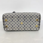 Louis Vuitton Handbag Monogram Mini Josephine PM Blue 2-Way — view 3