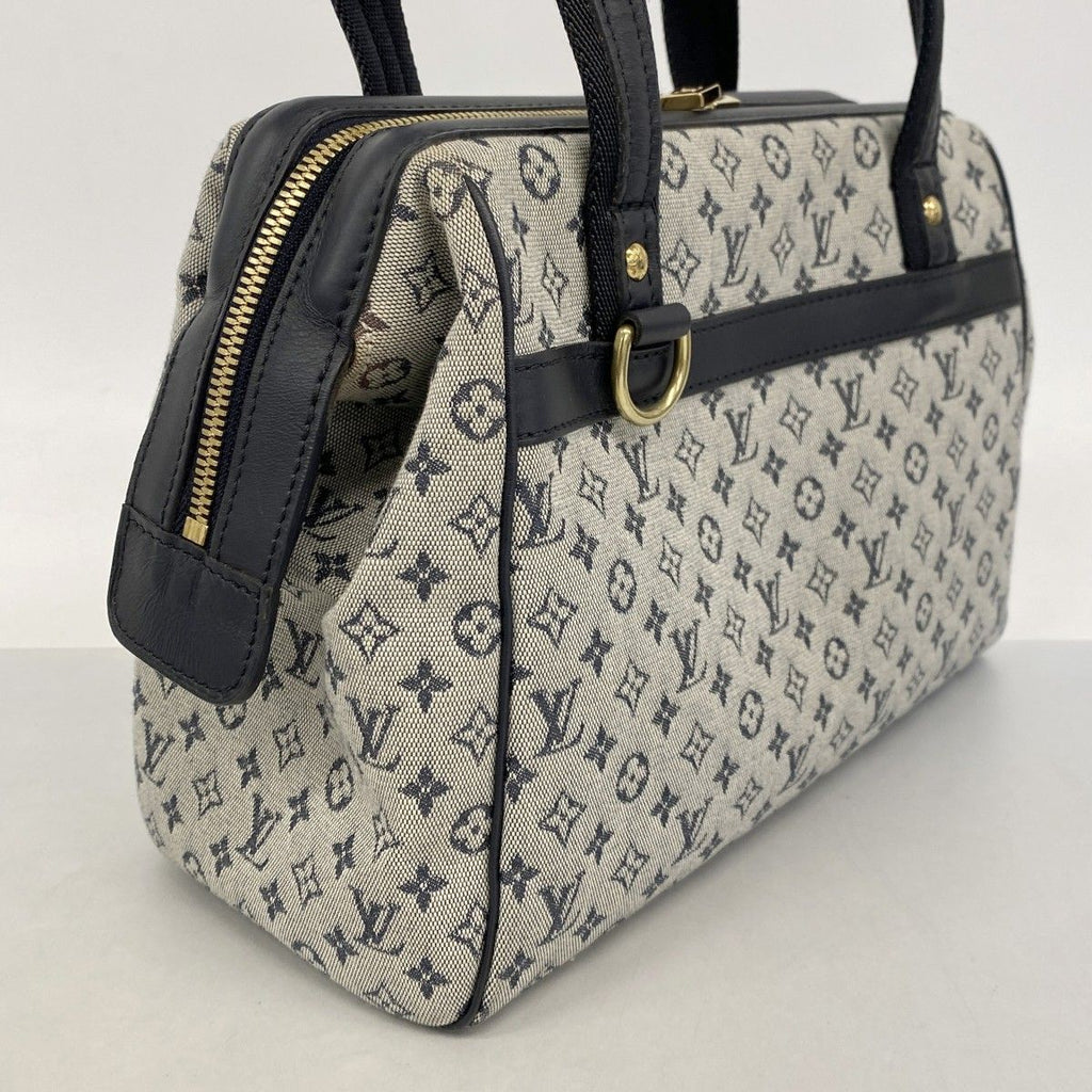 Louis Vuitton Handbag Monogram Mini Josephine PM Blue 2-Way — view 2