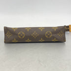 Louis Vuitton Pouch Monogram Pochette Toilet 19 Brown — view 3
