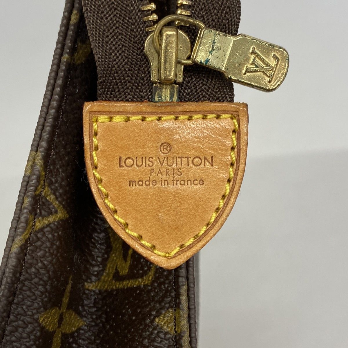 Louis Vuitton Pouch Monogram Pochette Toilet 19 Brown — view 5