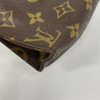 Louis Vuitton Pouch Monogram Pochette Toilet 19 Brown — view 7