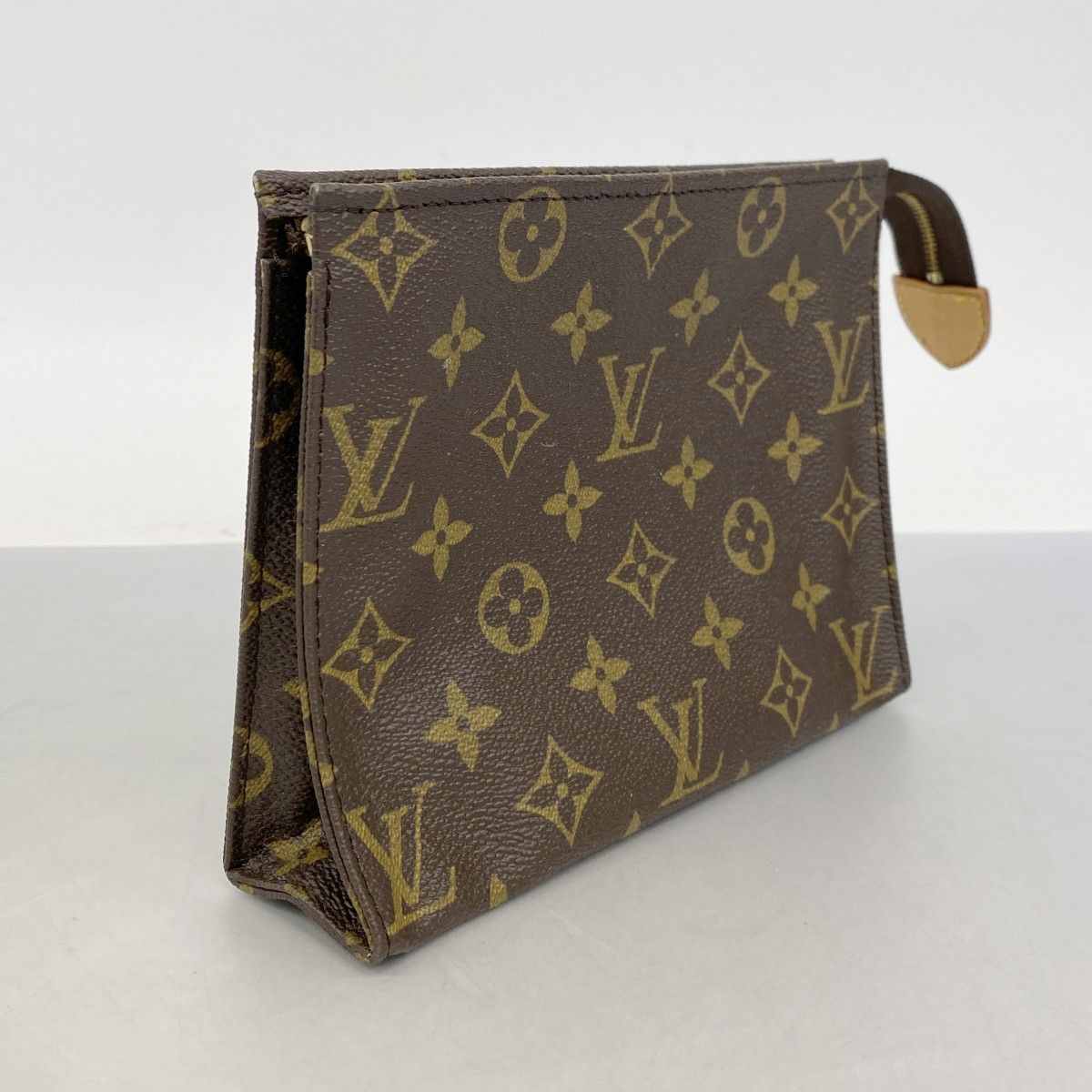 Louis Vuitton Pouch Monogram Pochette Toilet 19 Brown — view 2