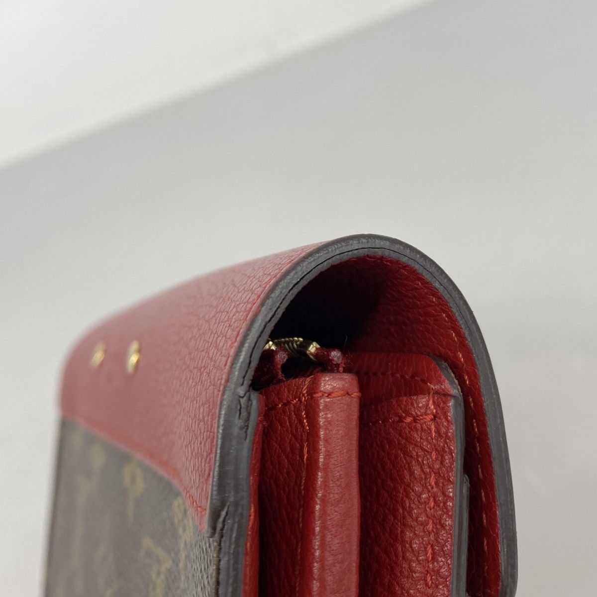 Louis Vuitton Wallet Monogram Portefeuille Pallas Cerise — view 7