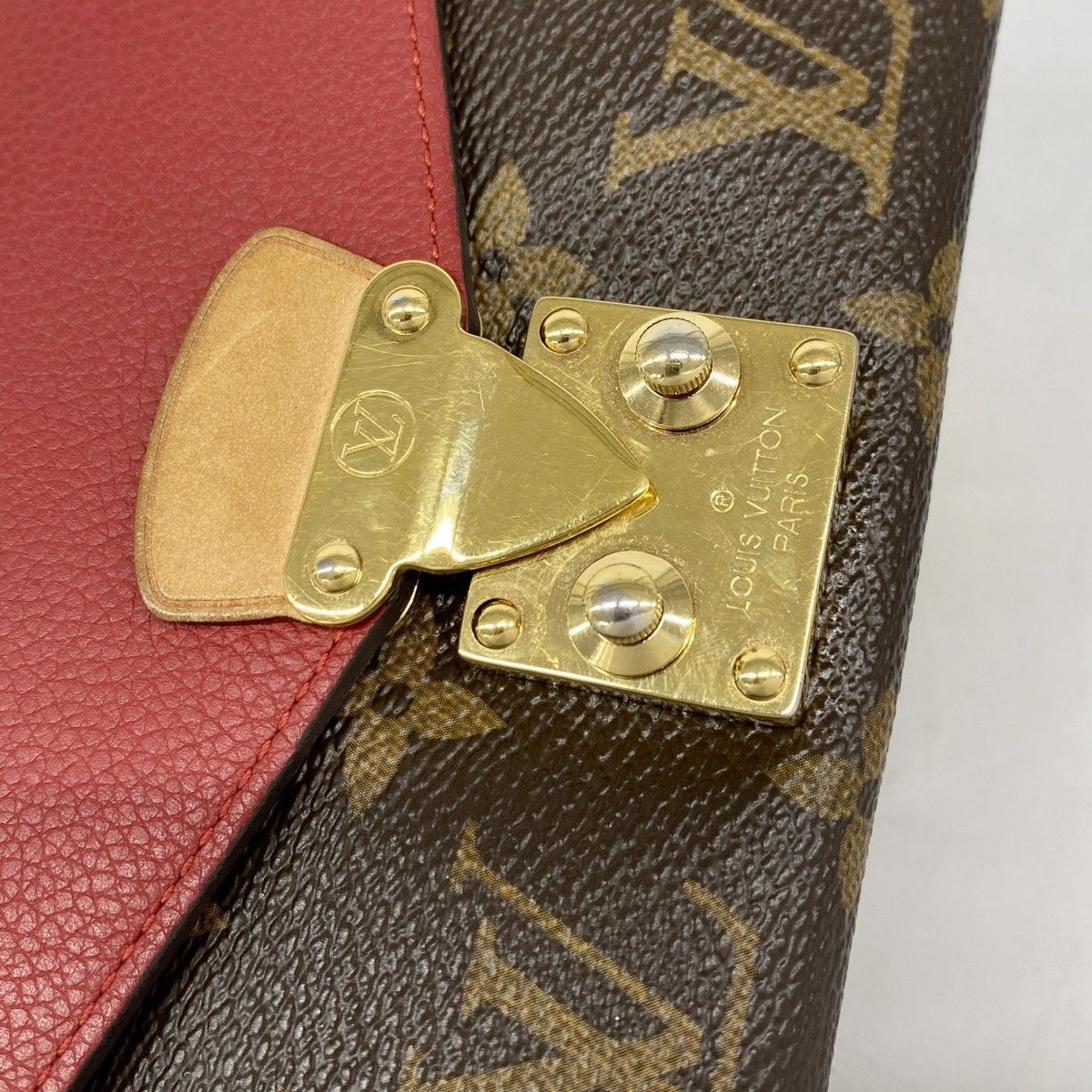 Louis Vuitton Wallet Monogram Portefeuille Pallas Cerise — view 9