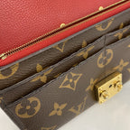 Louis Vuitton Wallet Monogram Portefeuille Pallas Cerise — view 5