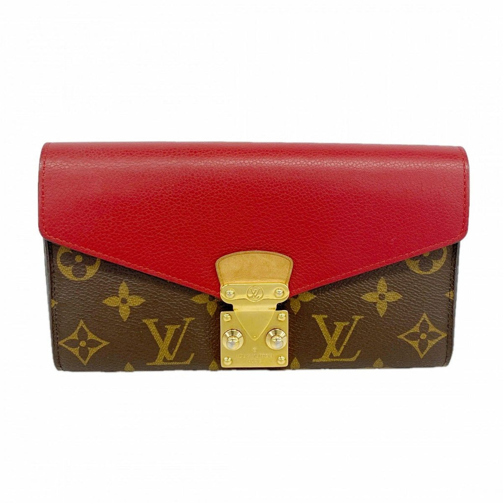 Louis Vuitton Wallet Monogram Portefeuille Pallas Cerise