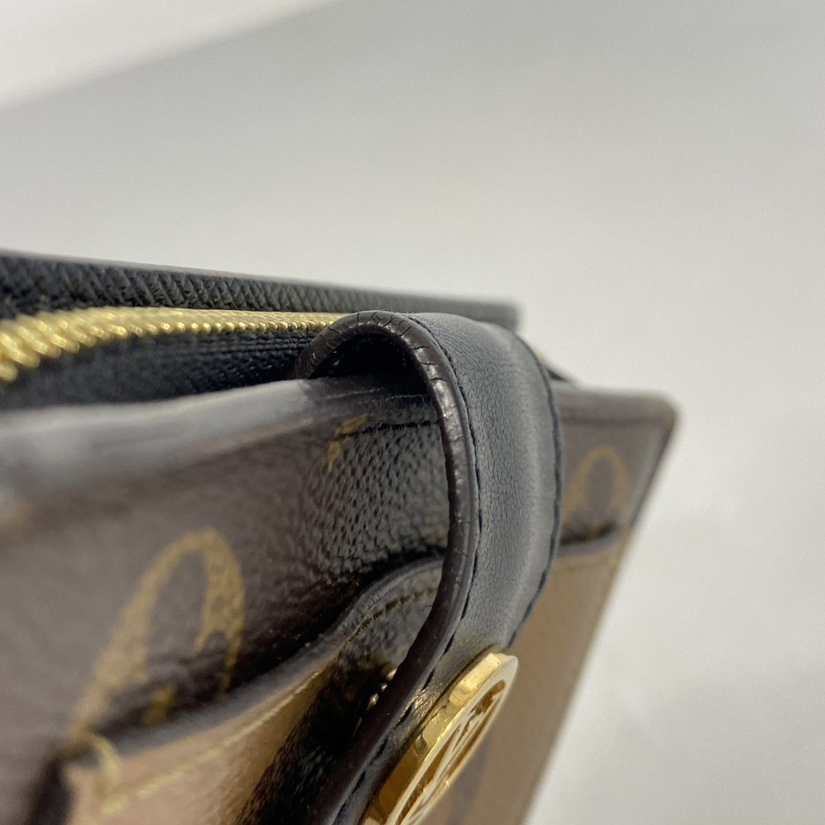 Louis Vuitton Wallet Monogram Reverse Portefeuille Juliette Brown — view 7