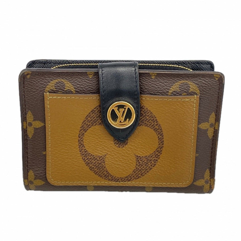 Louis Vuitton Wallet Monogram Reverse Portefeuille Juliette Brown