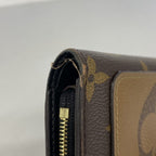 Louis Vuitton Wallet Monogram Reverse Portefeuille Juliette Brown — view 5