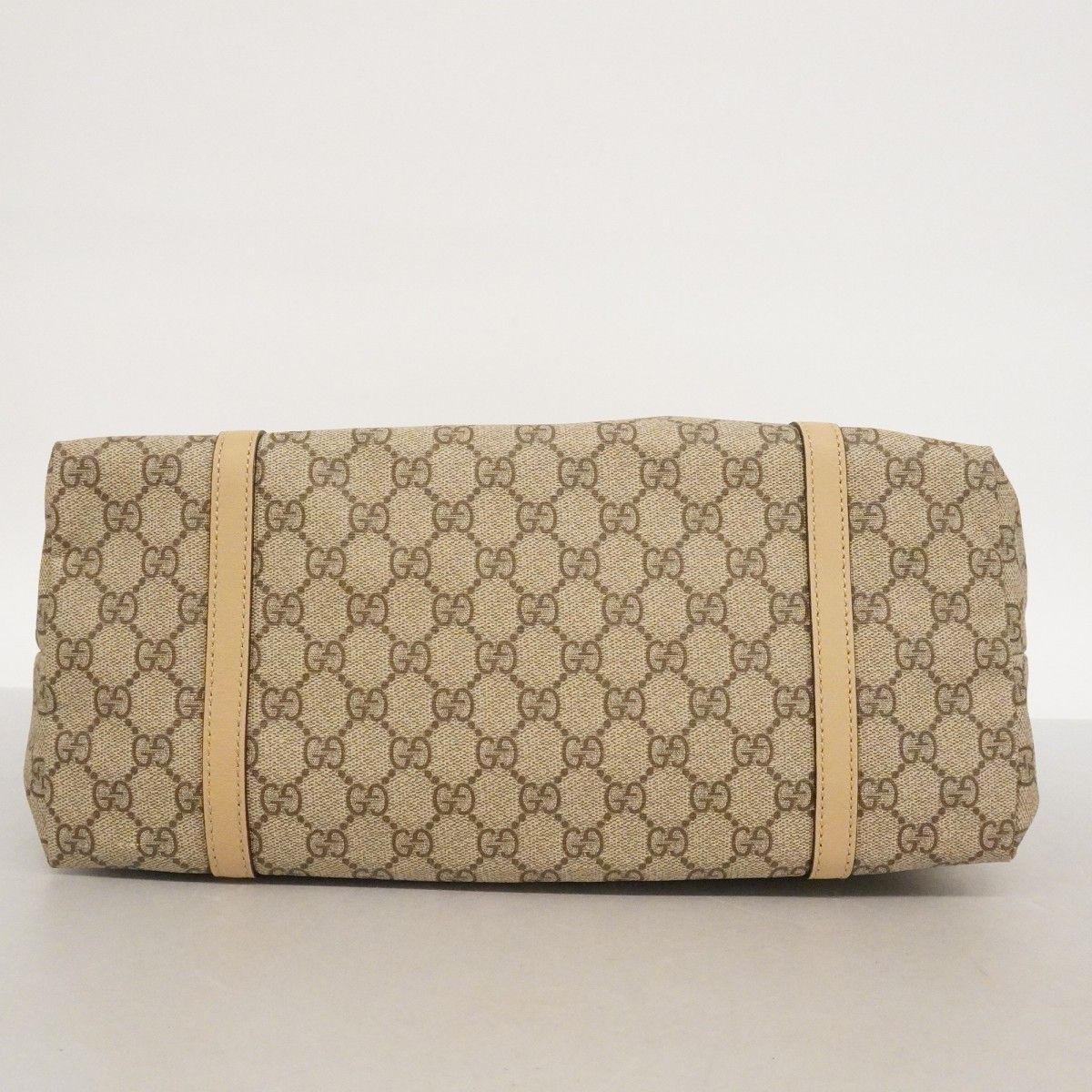 Gucci Tote GG Supreme Brown Gold — view 3