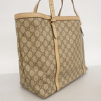 Gucci Tote GG Supreme Brown Gold — view 2