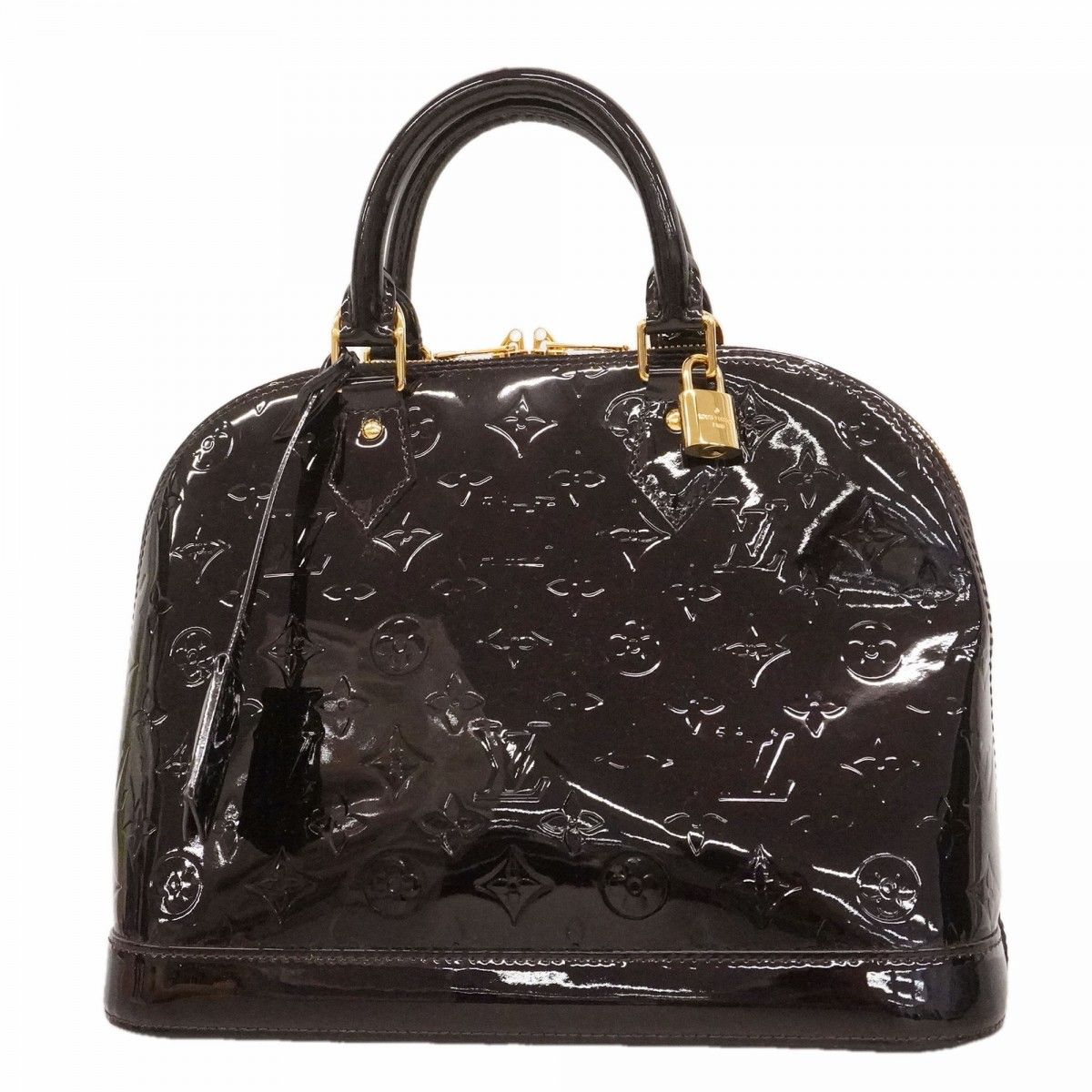Louis Vuitton Handbag Vernis Alma PM Amaranto