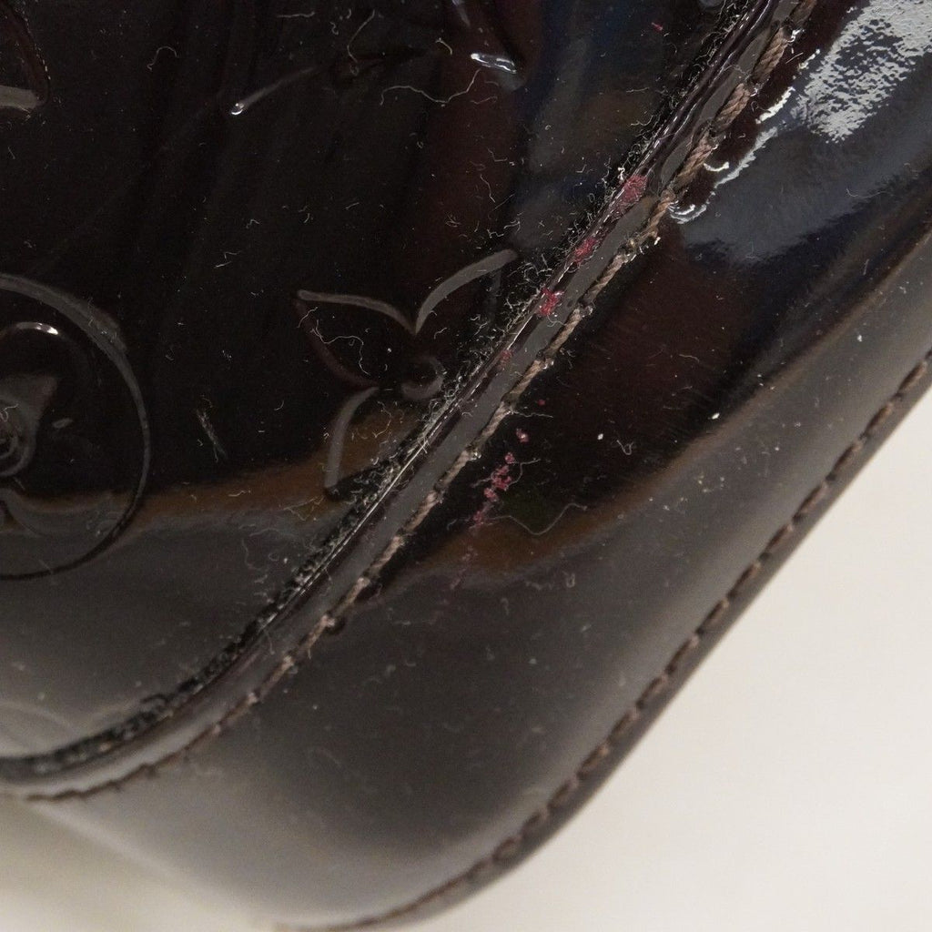 Louis Vuitton Handbag Vernis Alma PM Amaranto — view 7