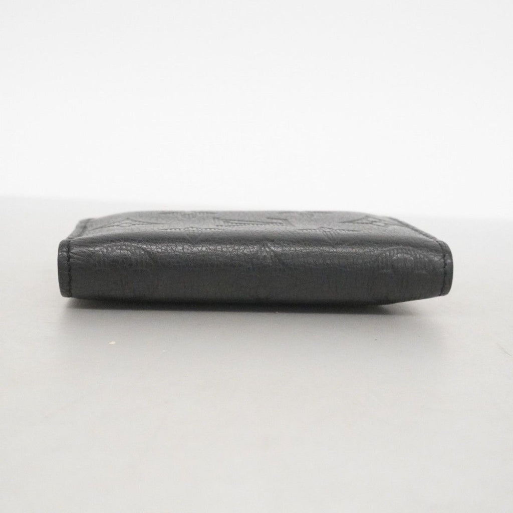 Louis Vuitton Card Case Monogram Shadow Organizer de Poche Black — view 2