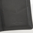 Louis Vuitton Card Case Monogram Shadow Organizer de Poche Black — view 4