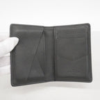 Louis Vuitton Card Case Monogram Shadow Organizer de Poche Black — view 3