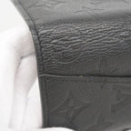Louis Vuitton Card Case Monogram Shadow Organizer de Poche Black — view 8