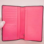 Chanel Wallet Cambon Lambskin Black White Silver — view 3
