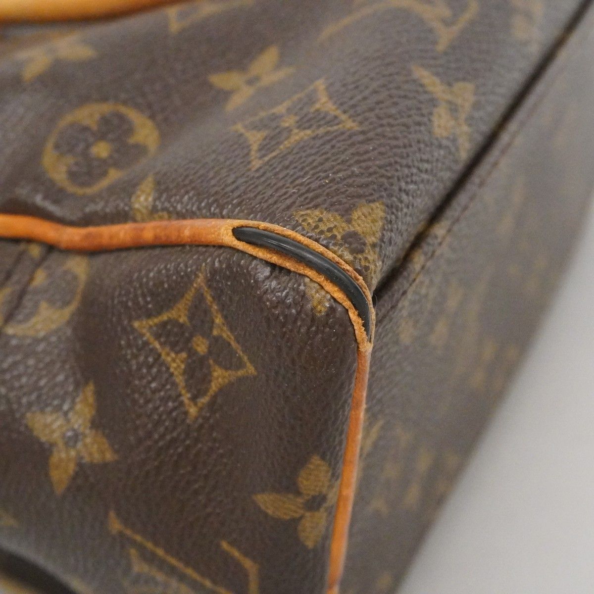 Louis Vuitton Handbag Monogram Manhattan PM Brown — view 6