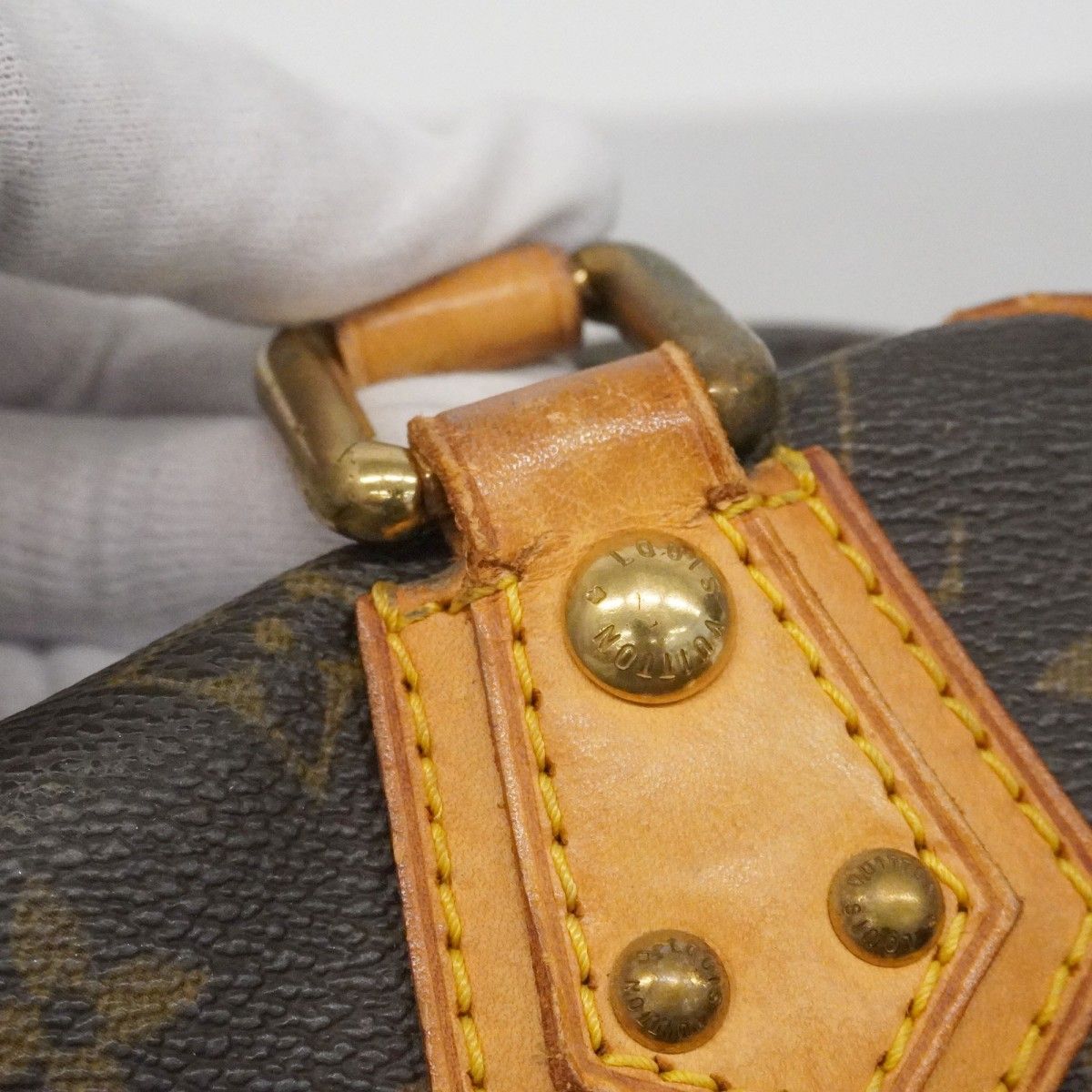 Louis Vuitton Handbag Monogram Manhattan PM Brown — view 9