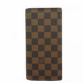 Louis Vuitton Wallet Damier Portefeuille Brazza Ebene