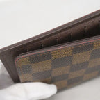Louis Vuitton Wallet Damier Portefeuille Brazza Ebene — view 8