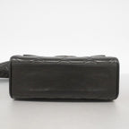 Chanel Shoulder Bag Quilted Lambskin Black Gold — view 3