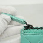 Chanel Pouch Quilted Lambskin Emerald Green — view 8