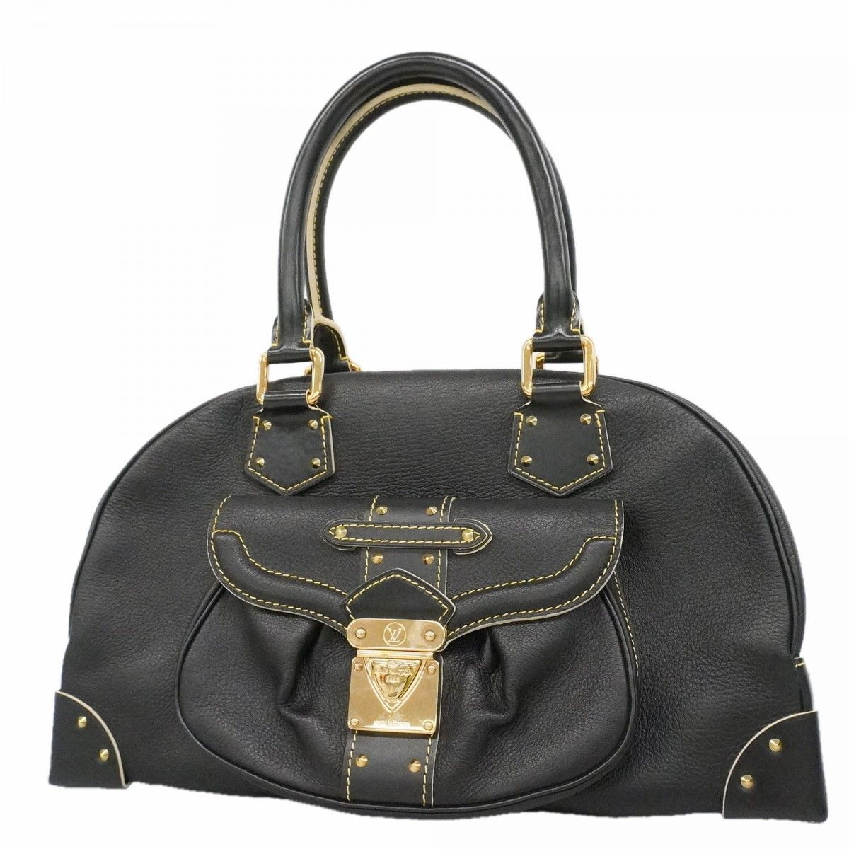 Louis Vuitton Handbag Suhali Super Lube Noir
