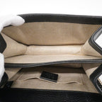 Gucci Shoulder Bag GG Marmont Leather Black Gold — view 4