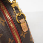 Louis Vuitton Shoulder Bag Monogram Deauville Mini Brown — view 8