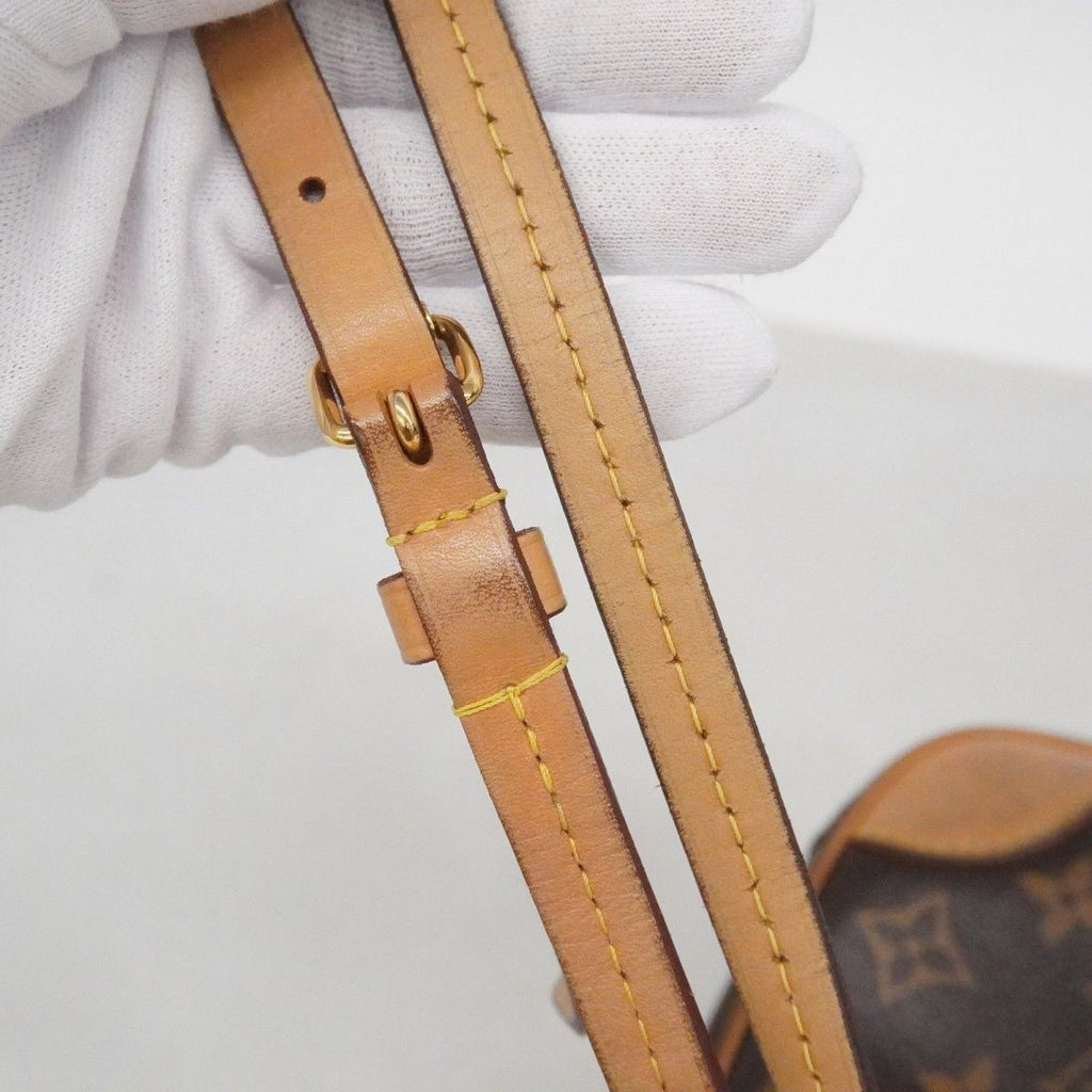 Louis Vuitton Shoulder Bag Monogram Deauville Mini Brown — view 7