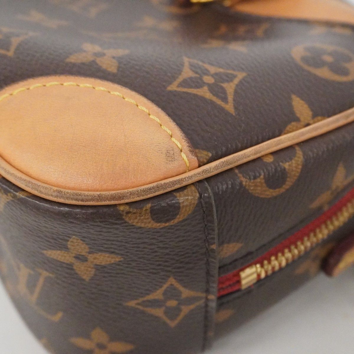 Louis Vuitton Shoulder Bag Monogram Deauville Mini Brown — view 6