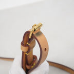 Louis Vuitton Shoulder Bag Monogram Deauville Mini Brown — view 9